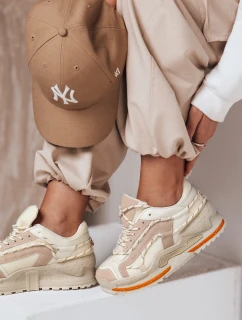 Dámské tenisky na platformě STREETLY beige FashionStreet ZY0596