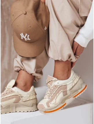 Dámské tenisky na platformě STREETLY beige FashionStreet ZY0596