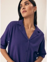 Henderson Dámské pyžamo 43348 Nilsa 2 kr/r S-L pruhované