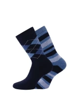 Ponožky WiK 20644 Stripes, Rhomboids Pánské A'2 39-46 Ponožky WiK 20644 Stripes, Rhomboids Pánské A'2 39-46