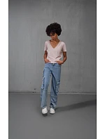 B&C #E150 V /women Dámské tričko s výstřihem do V 01.014T soft rose B&C #E150 V /women Dámské tričko s výstřihem do V 01.014T soft rose