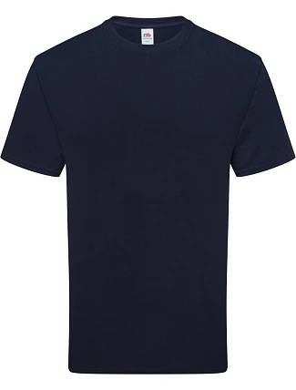 Fruit of the Loom Pure Cotton T Tričko z těžké bio bavlny 16.1362 deep navy Fruit of the Loom Pure Cotton T Tričko z těžké bio bavlny 16.1362 deep navy