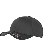 Flexfit 6277 6 Panelová kšiltovka Flexfit Wooly Combed 55.6277 dark grey