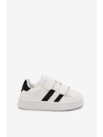 Dětské Sportovní Boty Sneakersy Z Eko Kůže Bílé Renel