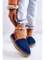 Dámské espadrilky Slip-on Big Star - tmavě modré