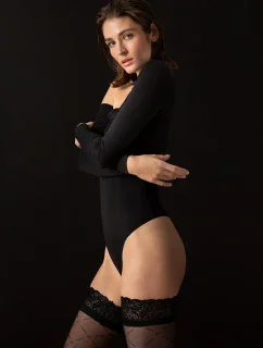 DOLCEZZA - SAMODRŽÍCÍ PUNČOCHY 20 DEN