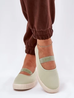 Dámské Tenisky Big Star NN274604 Světlezelené