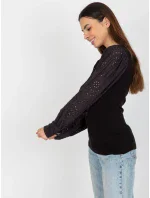 Dámská halenka TW BZ OB 046.62P černá - FPrice