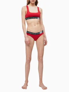 Kalhotky QF5449E-3YQ červená - Calvin Klein