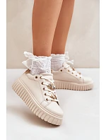 Dámské tenisky 24SP26-4756 béžové - Grelesi