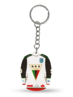 Klíčenka s hokejovým dresem GKS Tychy (Home) SREBBREKH-GKS