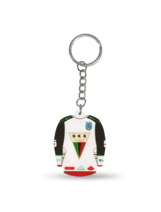 Klíčenka s hokejovým dresem GKS Tychy (Home) SREBBREKH-GKS