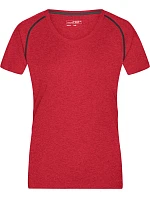 Daiber JN 495 Dámské funkční tričko 02.0495 red melange/titan