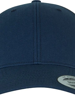 Flexfit 6606/6606T 6 panelová vintage kšiltovka "Trucker" 55.6606 navy/greyish brown