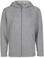 Neutral O 13301 Dětská mikina s kapucí z bio bavlny 77.1331 sport grey
