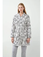 Vamp - Šedý župan s potiskem králíčka 21462 - Vamp Vamp - Šedý župan s potiskem králíčka 21462 - Vamp