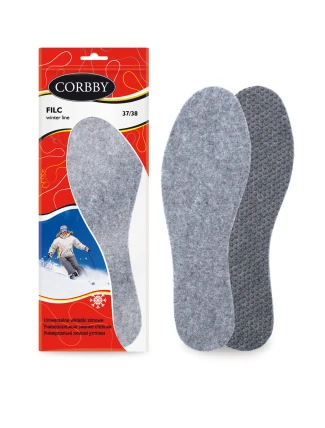 Corbby FILC | Filcowe Wkładki Antypoślizgowe Ocieplające Corbby FILC | Filcowe Wkładki Antypoślizgowe Ocieplające