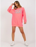 Mikina EM BL U719.82P fluo růžová