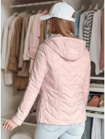 Dámská přechodná prošívaná bunda ZIPZAB světle růžová FashionStreet TY4866 Dámská přechodná prošívaná bunda ZIPZAB světle růžová FashionStreet TY4866