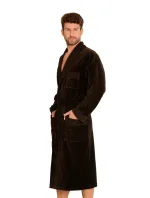 Dlouhý pánský župan De Lafense Velur 712 Dlouhý pánský župan De Lafense Velur 712