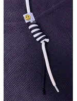 Dámský komplet ve švestkové barvě - mikina a kalhoty typu cargo (AMG-322A) Dámský komplet ve švestkové barvě - mikina a kalhoty typu cargo (AMG-322A)