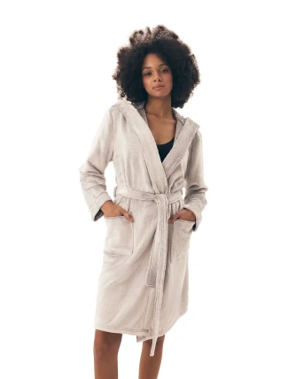 Dámský župan 42877 Brid grey - HENDERSON