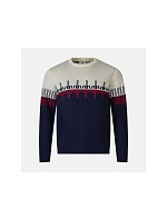 SVETR ROSSIGNOL PATTERNED CN SWEATER, tmavě modrý SVETR ROSSIGNOL PATTERNED CN SWEATER, tmavě modrý