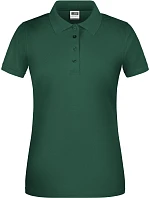 Daiber JN 873 Dámské pracovní bio piqué polo 02.0873 dark green