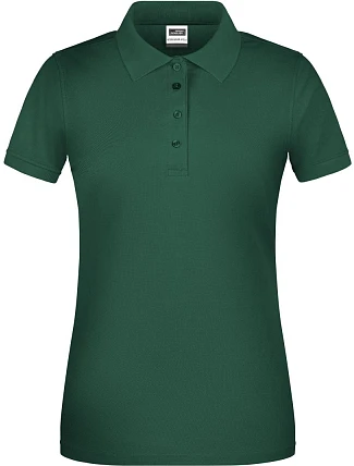 Daiber JN 873 Dámské pracovní bio piqué polo 02.0873 dark green