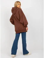 Dámská mikina EM BL 694.20x tmavě hnědá - FPrice Dámská mikina EM BL 694.20x tmavě hnědá - FPrice