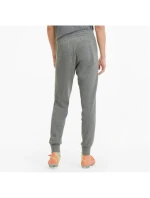 Pánské bavlněné tepláky Puma šedé pohodlný sportovní styl