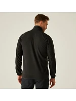 Regatta TRF 691 Fleecová mikina structure s 1/4 zipem "Navigate" 36.F691 black/classic red