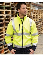 Yoko HVK 09 Hi-Vis softshellová bunda 79.VK09 hi vis orange/navy Yoko HVK 09 Hi-Vis softshellová bunda 79.VK09 hi vis orange/navy
