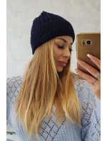 Tenká čepice Grace K211 tmavě modrá Tenká čepice Grace K211 tmavě modrá