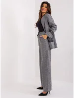 LK SP kalhoty 509429 3.02X šedá černá