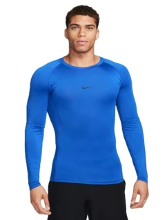 Pánské termo tričko Dri-FIT FB7919-480 Královská modř - Nike