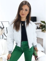 Dámská bunda BOMBER bílá FashionStreet TY3432