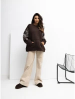 RV BL mikina A1042.25 tmavě hnědá