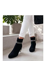 Dámské boty na podpatku na zip model 231676 Solea