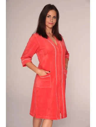 Dámský župan Forex Velur Zip 974 Dámský župan Forex Velur Zip 974
