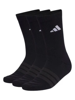 Ponožky adidas Cushioned Sportswear Crew 3P černé KC9626
