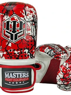 RPU-MULAN 10 oz boxerské rukavice červené