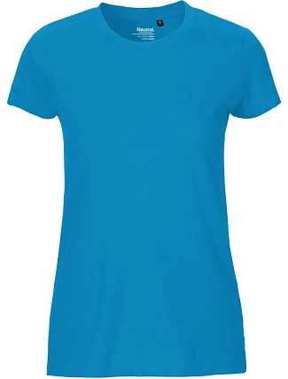 Neutral O 81001 Dámské tričko z bio bavlny 77.8101 sapphire Neutral O 81001 Dámské tričko z bio bavlny 77.8101 sapphire