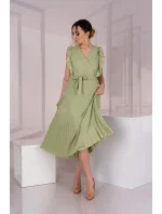 Merlotina Olivové šaty - Merribel Merlotina Olivové šaty - Merribel