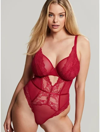 Dámské svůdné body Selena 10625 Rubínová - Panache Dámské svůdné body Selena 10625 Rubínová - Panache