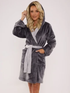 Dámský župan De Lafense 627 Soraya krátký S-XL