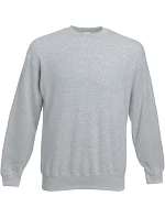 Fruit of the Loom Premium Set-In Sweat Pánská mikina 16.2154 heather grey