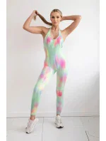 Fitness oblek s push-upem zelený Fitness oblek s push-upem zelený