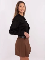 DHJ SD šortky A8757.92P hnědé