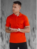 FashionStreet pánské oranžové polo tričko PX0609 FashionStreet pánské oranžové polo tričko PX0609